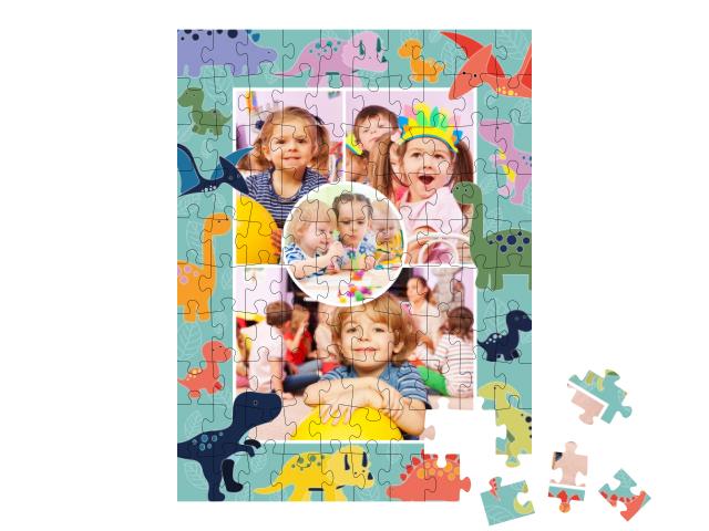 „gioco di colori" collage verticale