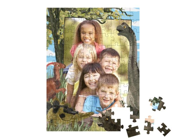 „Dobrodružství“ puzzle na výšku