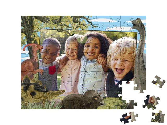 „Dobrodružství“ puzzle na šířku